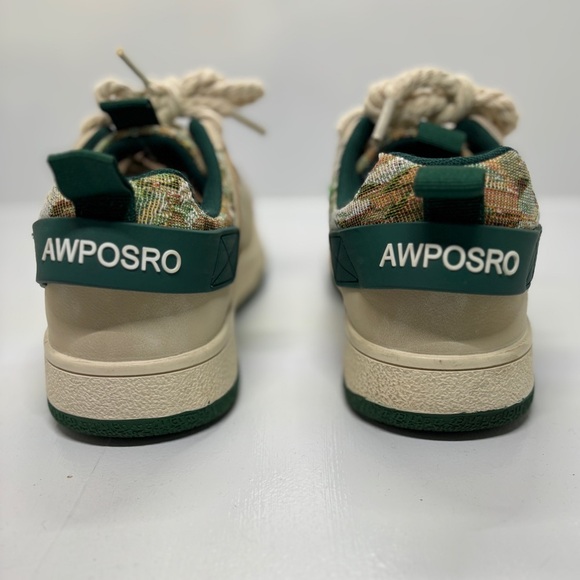 Men's Fashion Secret Forest Painting Knit Design Sneakers size EU 41 US 8/8.5 - Picture 5 of 9